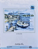 Cross Stitch kit - By the pier 11"x9" Gobelin M397