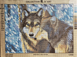 Wolves. (24"x32") 12998 by Collection D'Art