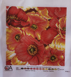 Poppy. (16"x16") PA1246 by Collection D'Art