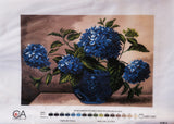 Hydrangea in vase . (15"x19") PA1405 by Collection D'Art
