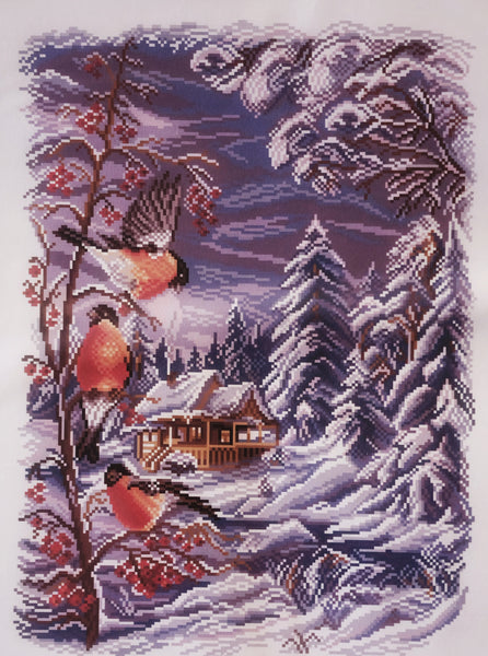 Russian Winter. (15"x19") PA1508 by Collection D'Art