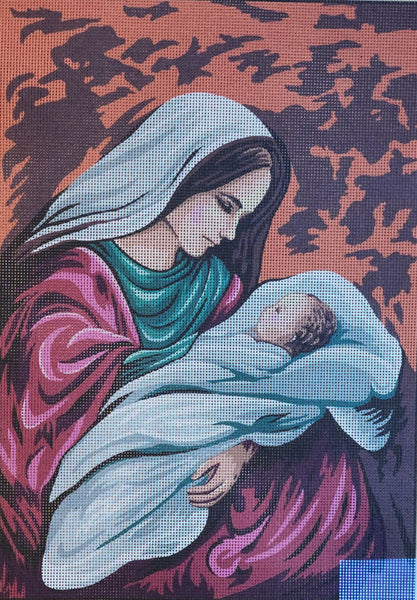 Madonna and Child. (18"x24") 14.874 by GobelinL