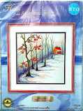 Counted Cross Stitch kit - Winter landscape 8"x9" Gobelin R134