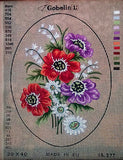 Flowers. (16"x12") 15.277 GobelinL
