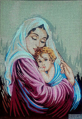Madonna and Child. (18"x24") 14.823 by GobelinL